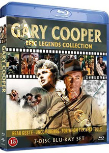 Gary Cooper Collection | For Whom the Bell Tolls / Beau Geste / Unconquered  |   Blu-Ray